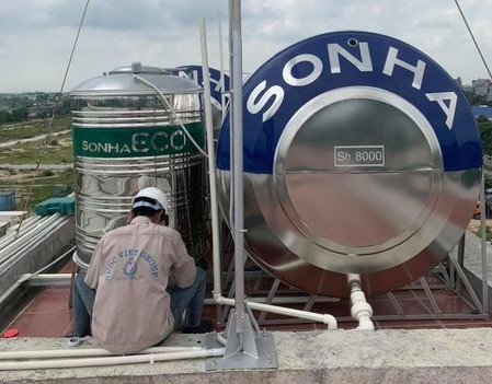 Nước ăn uống tập trung cho toà nhà TOYOTA TỪ SƠN